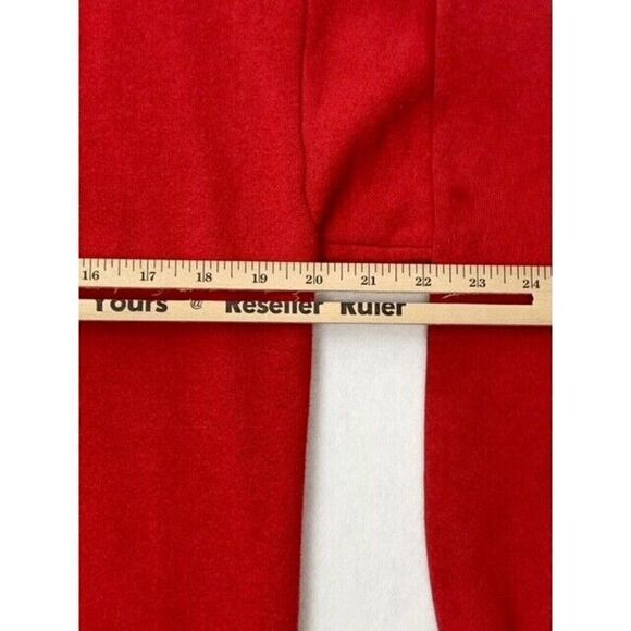 Vintage Mickey Mouse Red Black Sweatshirt Disney Large - Picture 7 of 9